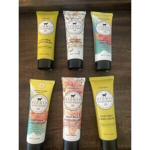 DIONIS Goat Milk Hand Cream 1 Ounce (Lot Of 6) New And Sealed